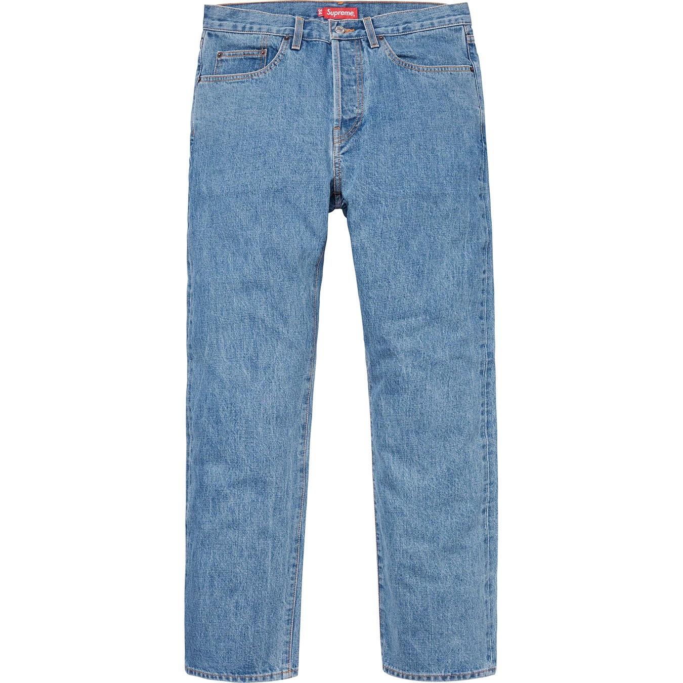 Stone Washed Slim Jean view 2